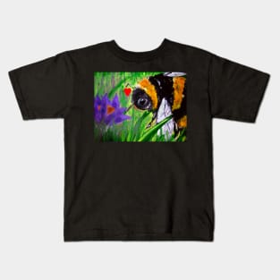 Bee Painting Kids T-Shirt